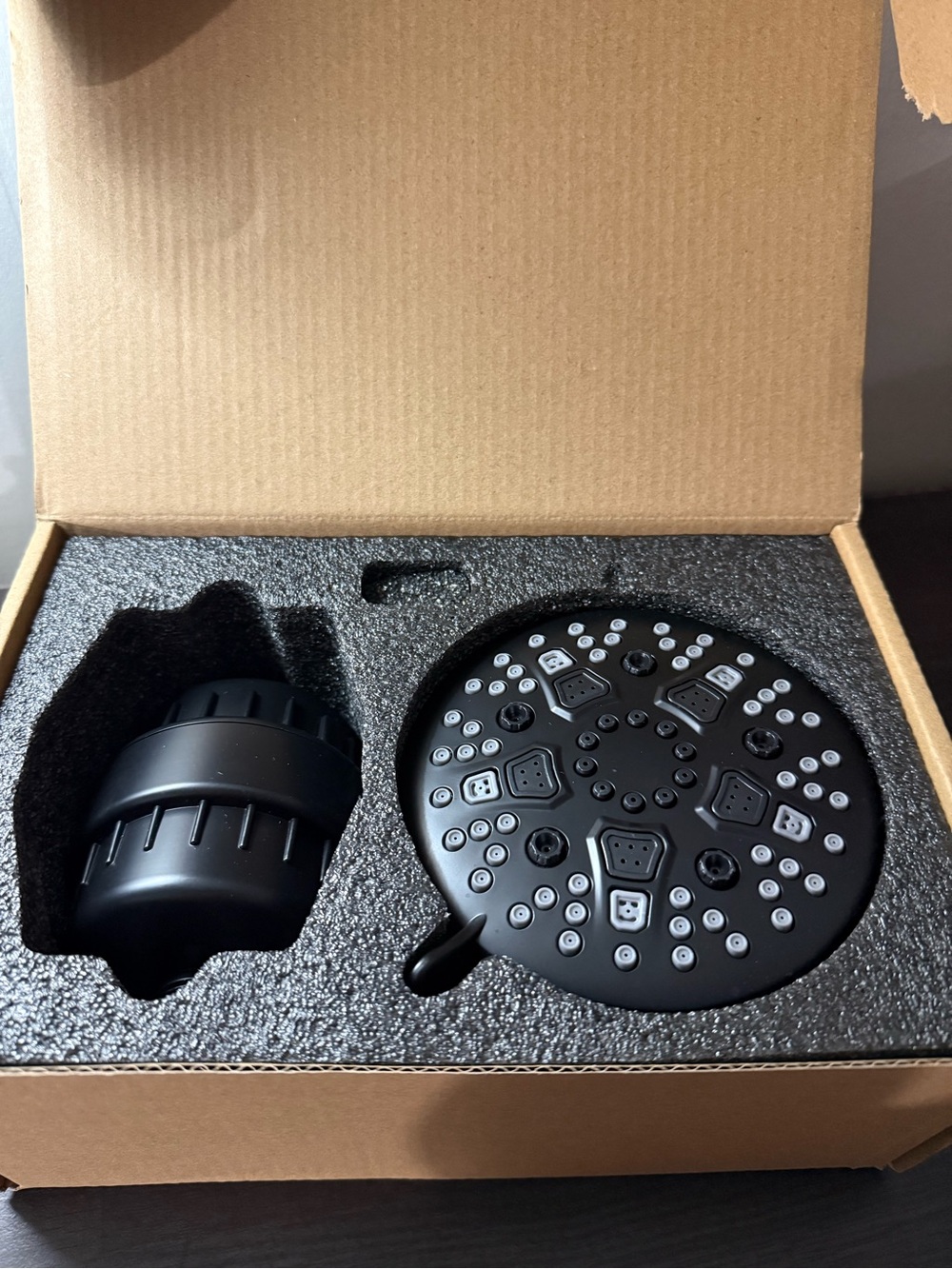 Filter Shower Head - Matte Black